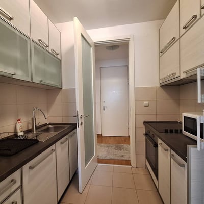 Alquiler de un luminoso apartamento de 2 habitaciones en el prestigioso complejo Belville, 62 m², Nuevo Belgrado, Serbia